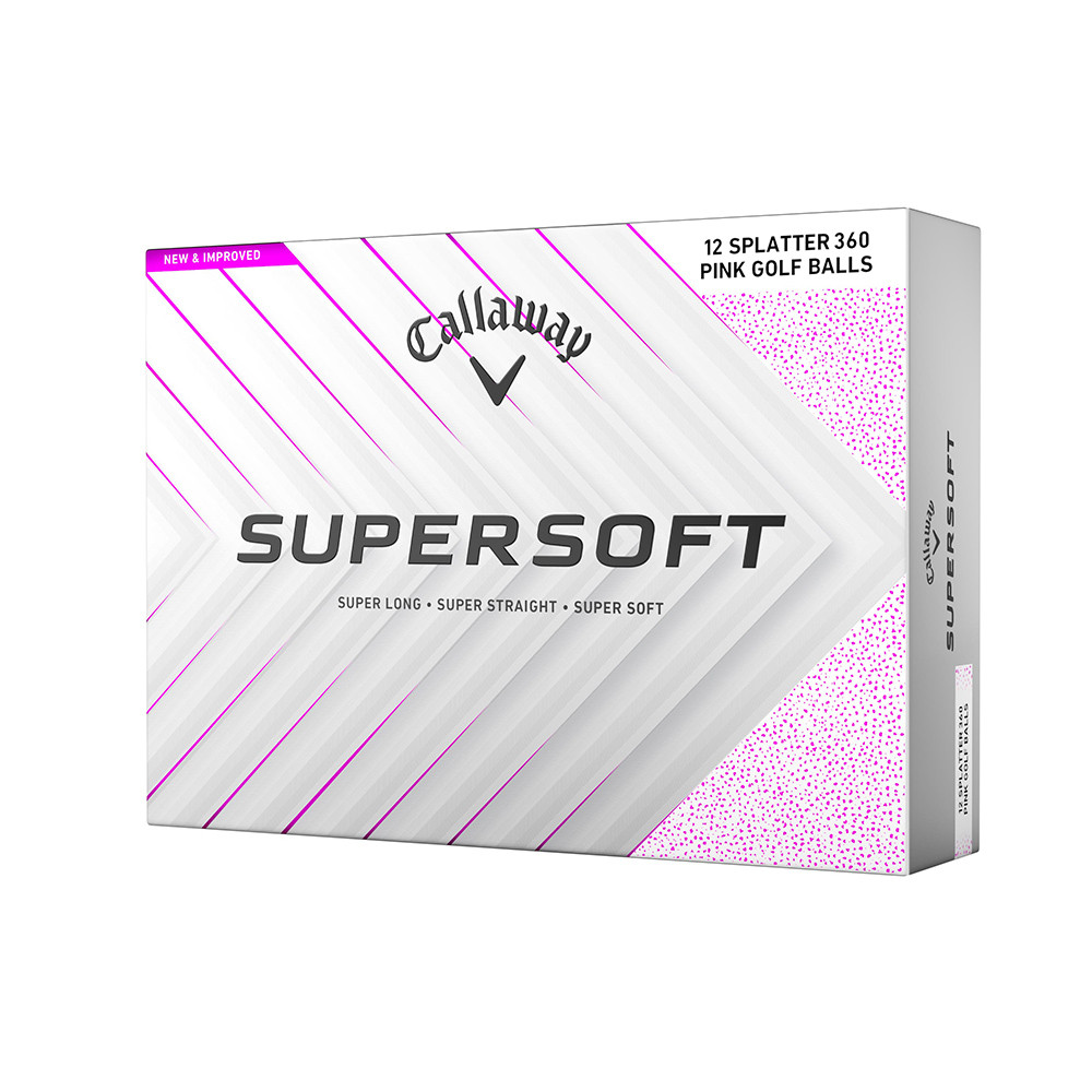 Callaway Supersoft Splatter Golf Balls - Maple Hill Golf
